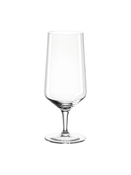 Biergläser Puccini, 6 Stück, Glas, Transparent, Ø 6 x H 19 cm, 410 ml