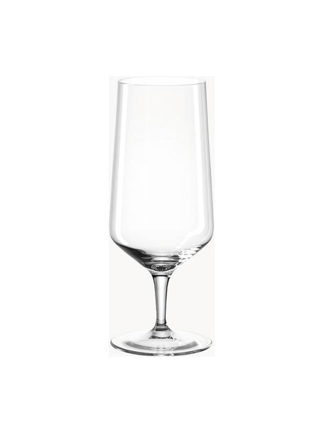 Sklenice na pivo Puccini, 6 kusů, Sklo, Transparentní, Ø 6 cm, V 19 cm, 410 ml