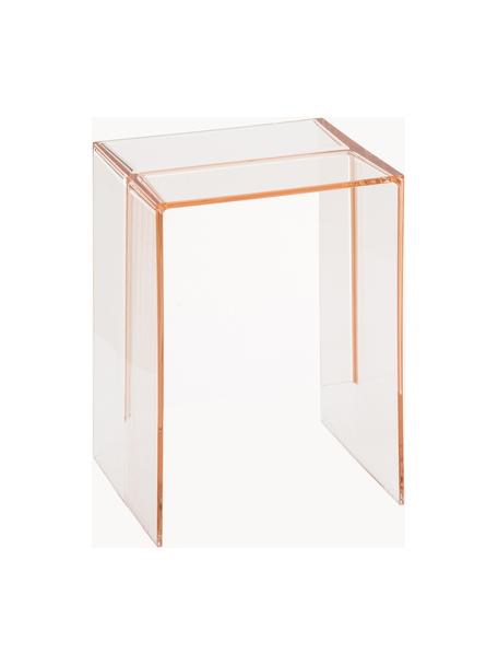 Design Beistelltisch Max-Beam, Kunststoff, Peach, B 33 x H 47 cm