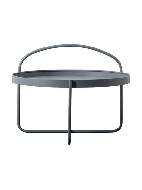 Konferenční stolek Melbury, Ocel s práškovým nástřikem, Šedá, Ø 65 cm, V 50 cm