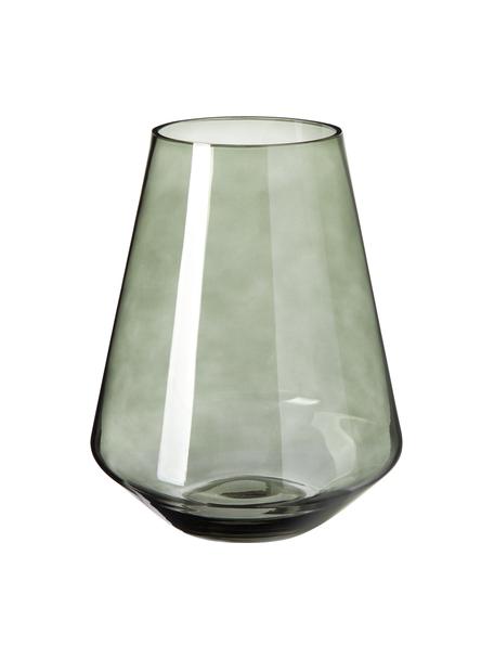 Vaso in vetro soffiato Joyce, Vetro, Grigio, Ø 17 x Alt. 21 cm