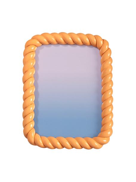 Malý fotorám Braid, Polymérová živica, Oranžová, Š 17 x V 22 cm