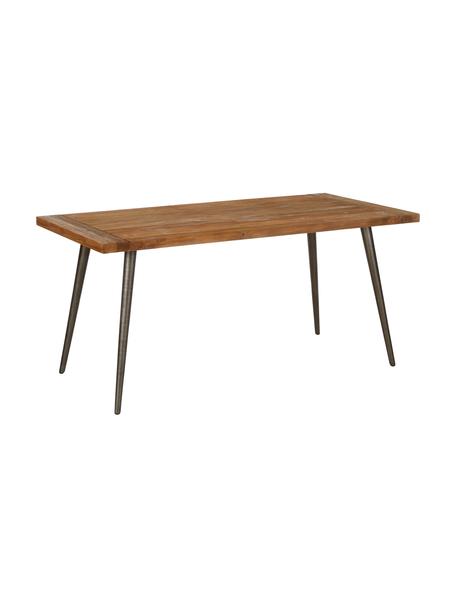 Jedálenský stôl z recyklovaného tíkového dreva Kapal, Tíkové drevo, Š 160 x H 80 cm