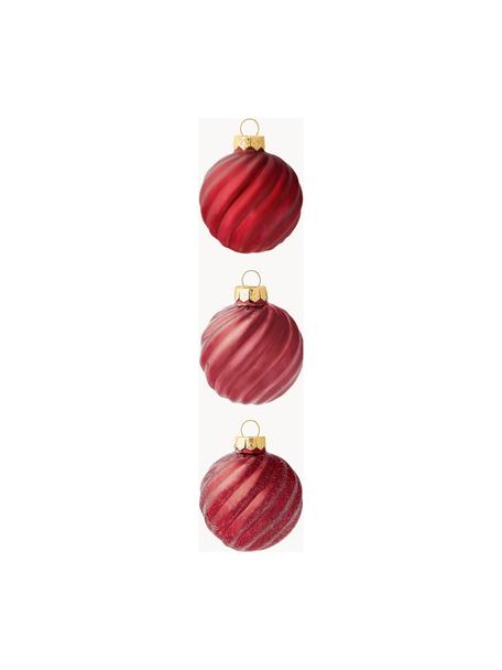 Set palline di Natale Gabriela 3 pz, Vetro, Dorato, Ø 6 x Alt. 6 cm