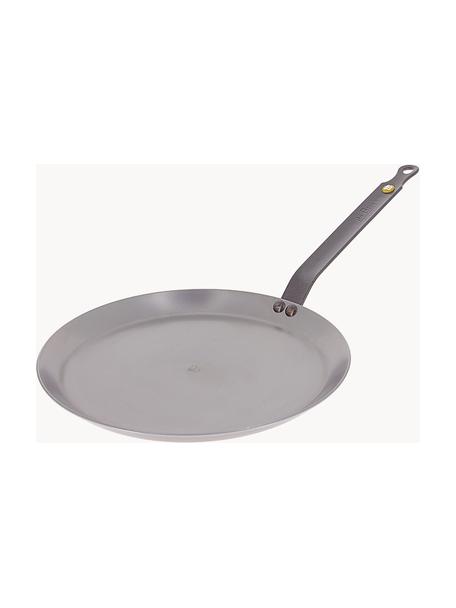 Padella per pancake con cera d'api Mineral B, Acciaio laminato con cera d'api, Argentato, Ø 24 x Alt. 10 cm