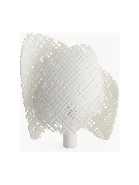Lampada da tavolo Tea, Lampada: ABS riciclato, Bianco, Larg. 28 x Alt. 33 cm