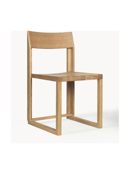 Silla de madera de roble Outline, Madera de roble embarnizada

Este producto está hecho de madera de origen sostenible y con certificación FSC®., Madera de roble, An 46 x F 46 cm