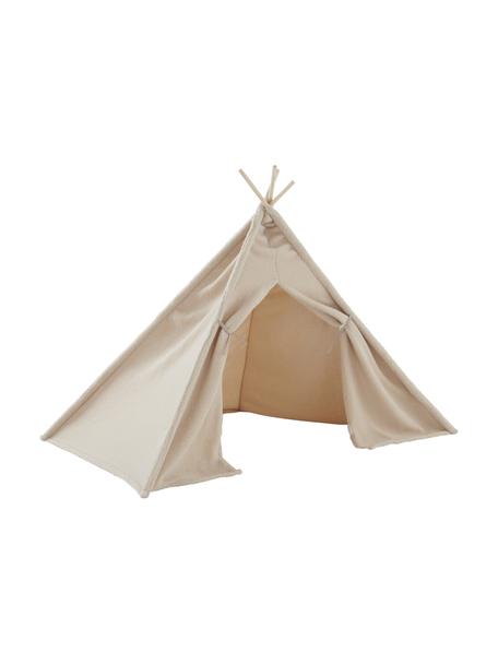 Kinder-Tipi Tudeloo aus Teddy, Teddy Beige, B 130 x H 120 cm