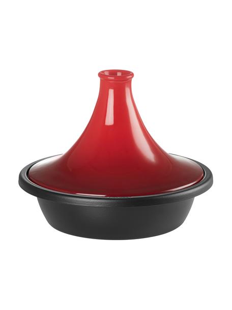 Pot à tajine Creuset, Rouge, noir, Ø 32 x haut. 31 cm