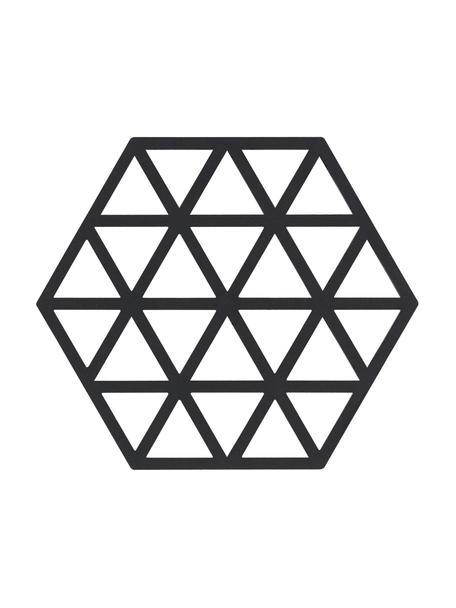 Silikónová podložka Triangle, 2 ks, Silikón, Čierna, Š 14 x H 16 cm