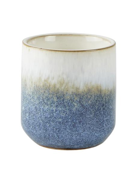 Vonná sviečka Sea Salt (kokos a morská soľ), Modrá, béžová, biela, Ø 7 x V 8 cm