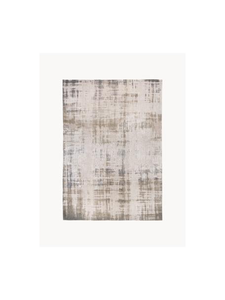 Vloerkleed Padua met abstract patroon, 100% polyester, Lichtbeige, lichtgrijs, B 80 x L 150 cm (maat XS)