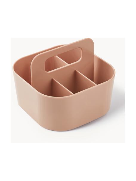 Organisateur May, 60 % plastique ABS recyclé, 40 % plastique ABS, Rose pâle, larg. 17 x haut. 14 cm