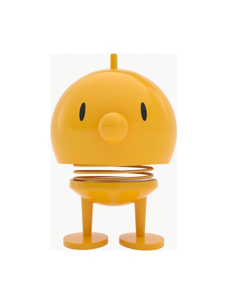 Figura decorativa Bumble, 11 cm, Plástico, Amarillo sol, Ø 9 cm