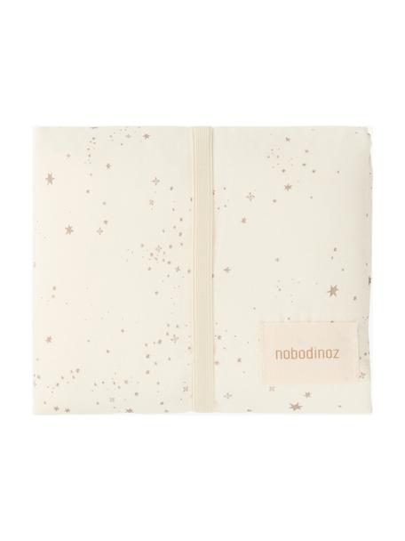 Colchón cambiador de algodón ecológico Stories, Funda: 100% algodón orgánico, ce, Blanco Off White, beige, An 45 x L 65 cm