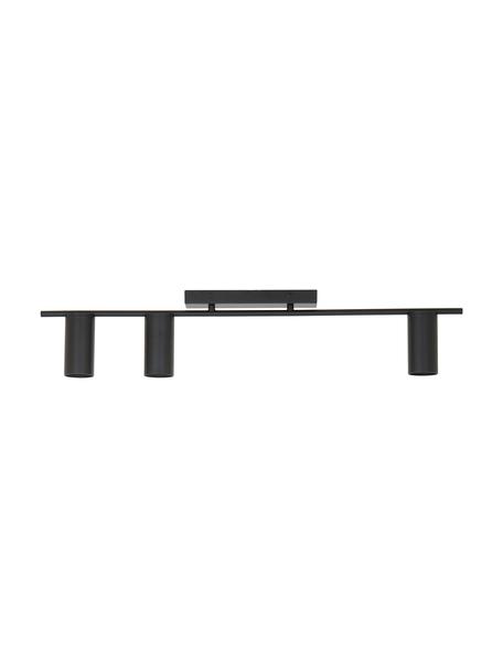 Velké stropní bodové svítidlo Cassandra, Matná černá, Š 80 cm, V 16 cm