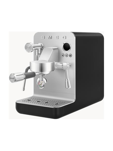 Cafetera espresso Mini Pro, Acero inoxidable recubierto, Negro, plata, An 22 x Al 36 cm