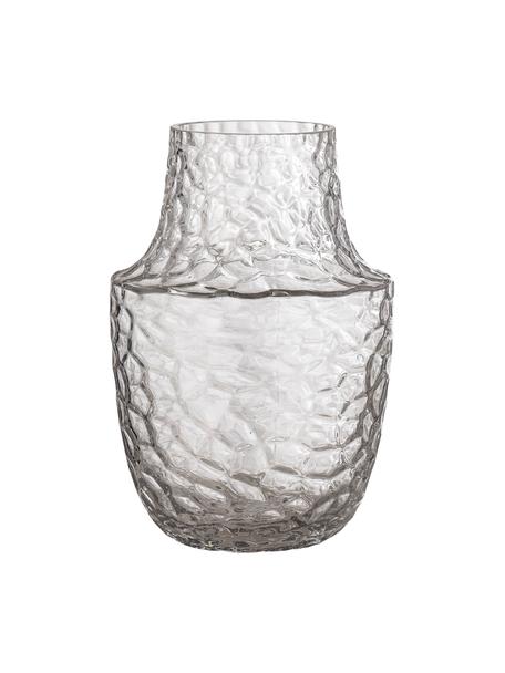 Vase transparent Flo, Verre, Transparent, Ø 15 x haut. 23 cm