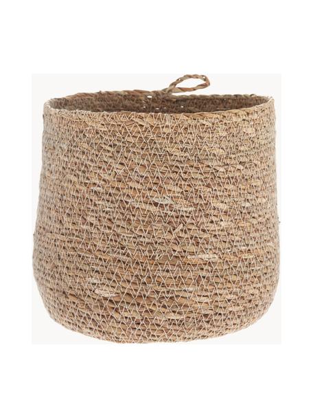 Cesta Hang, Algas marinas, Beige, Ø 18 x Al 16 cm