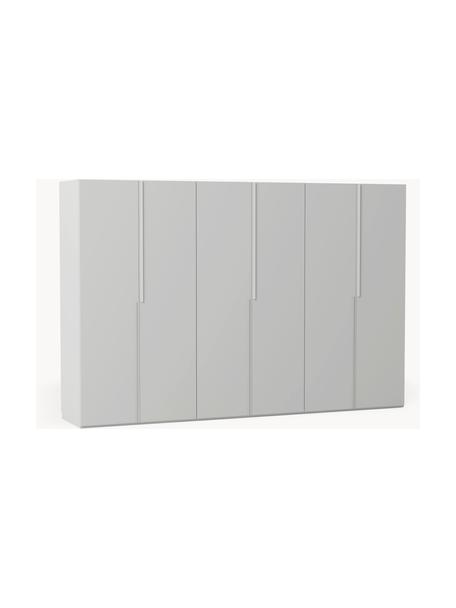 Armoire modulaire à portes battantes Leon, larg. 300 cm, plusieurs variantes, Gris clair, Basic Interior, larg. 300 x haut. 200 cm