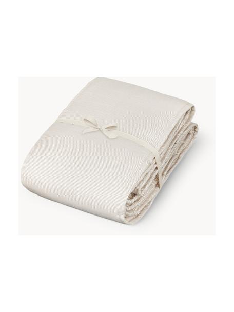 Bettumrandung Camel aus Bio-Baumwolle, Bezug: 100 % Bio-Baumwolle, OCS-, Camel, B 30 x L 365 cm