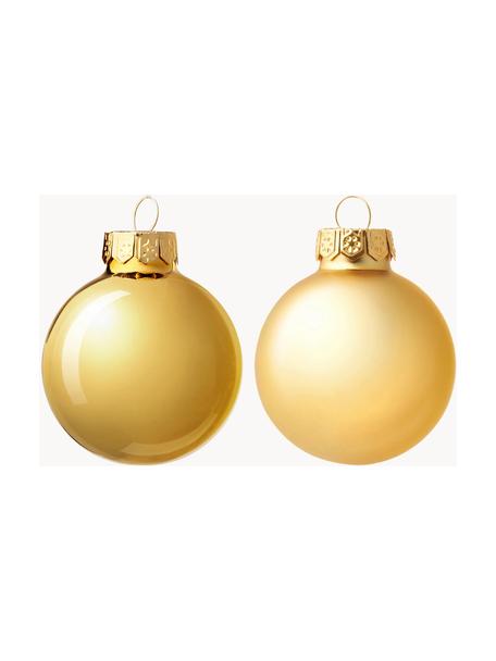 Boules de Noël Evergreen, 4 élém., Doré, Ø 4 cm, 16 pièces
