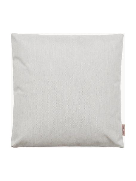 Cuscino imbottito da esterno Stay, Rivestimento: 100% poliestere, resisten, Grigio chiaro, Larg. 45 x Lung. 45 cm