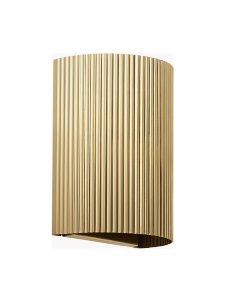 Aplique Hilko, Pantalla: metal, Dorado, An 19 x Al 25 cm