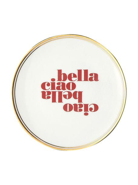 Talerz śniadaniowy z porcelany Ciao Bella, Porcelana, Ciao Bella, Ø 17 cm