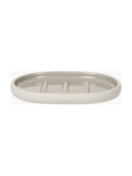 Zeepbakje Sono van keramiek, Keramiek, Beige, B 13 cm x H 2 cm
