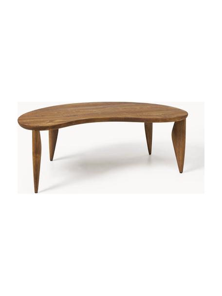 Couchtisch Feve aus Walnussholz in organischer Form, Walnussholz, geölt

Dieses Produkt wird aus nachhaltig gewonnenem, FSC®-zertifiziertem Holz gefertigt., Walnussholz, B 117 x T 60 cm