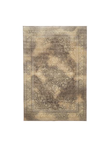 Vintage koberec Rugged, 66 % viskóza, 25 % bavlna, 9 % polyester, Béžová, hnedá, Š 200 x D 300 cm (veľkosť L)