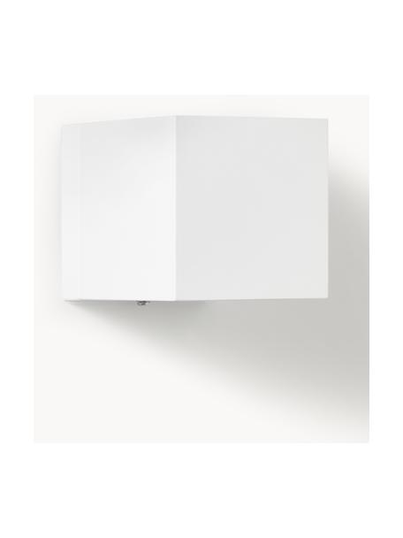 Kinkiet Jayla, Metal malowany proszkowo, Biały, S 10 x W 10 cm