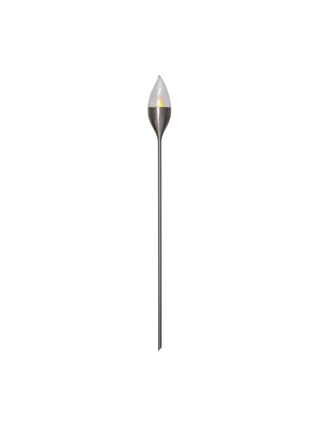 Lampada solare Olympos, Paralume: plastica, Acciaio, trasparente, Ø 9 x Alt. 115 cm
