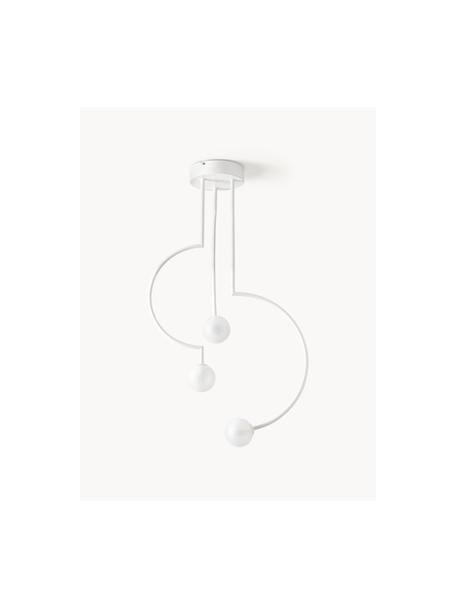 Suspension Aglaia, Blanc, Ø 45 x haut. 81 cm