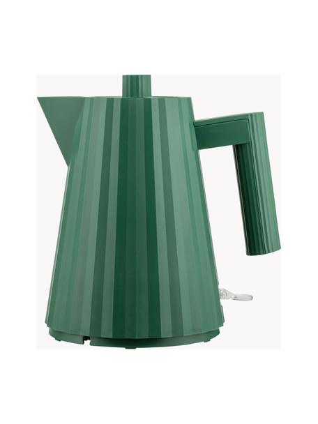 Czajnik Plissé, 1 l, Żywica termoplastyczna, Ciemny zielony, S 21 x W 20 cm