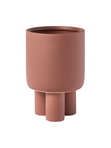 Plantenpot Tilia van keramiek, Keramiek, Terracotta, Ø 16 x H 23 cm
