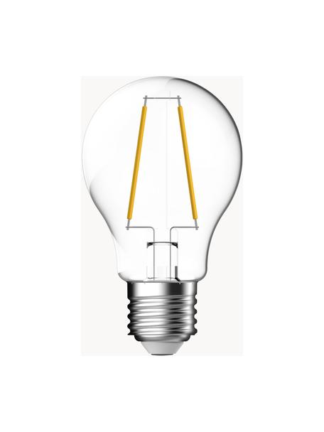 Lampadina E27, bianco caldo, 1 pz, Paralume: vetro, Base lampadina: alluminio, Trasparente, Ø 6 x Alt. 10 cm
