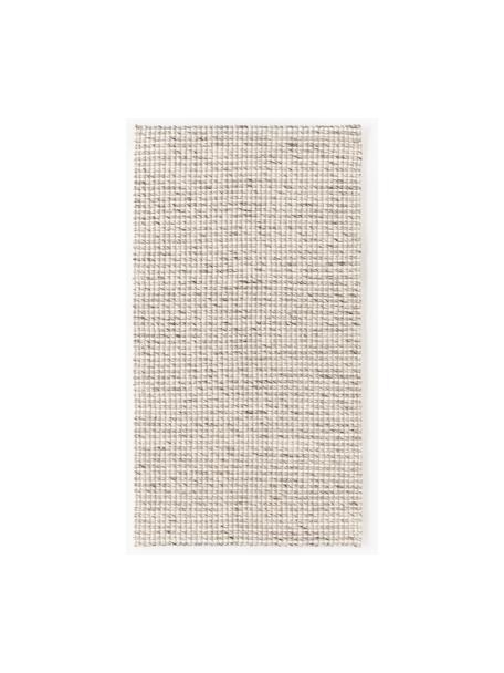 Tappeto in lana a pelo corto tessuto a mano Rumi, Retro: 100% poliestere Nel caso , Tonalità beige, Larg. 80 x Lung. 150 cm (taglia XS)