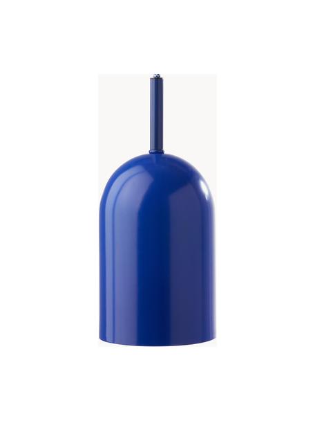 Malá závesná lampa Ara, Kráľovská modrá, Ø 10 x V 15 cm