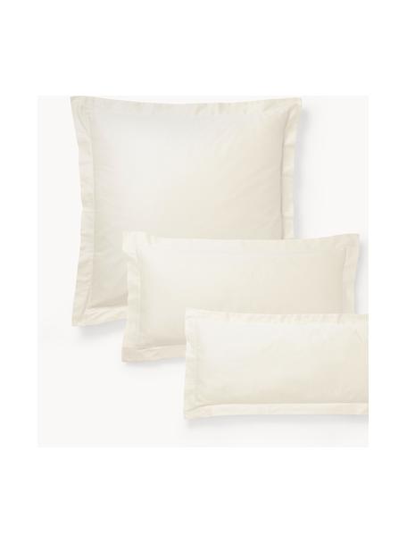 Baumwollsatin-Kopfkissenbezug Premium, Webart: Satin Fadendichte 400 TC,, Hellbeige, B 65 x L 65 cm