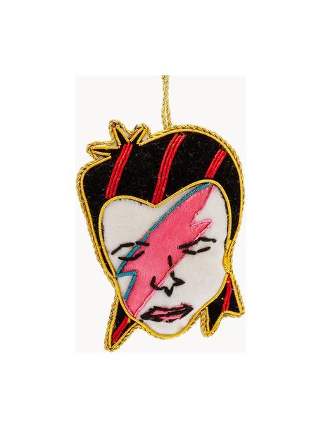 Baumanhänger Bowie, 2 Stück, Kunstfaser, Bunt, B 7 x H 10 cm