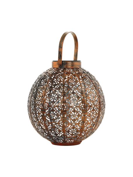 Solární venkovní svítidlo Enino, Měděná, Ø 23 cm, V 24 cm