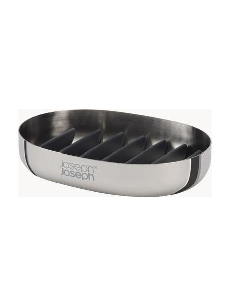 Mydelnička EasyStore, Nehrdzavejúca oceľ, Odtiene striebornej, Š 12 x V 3 cm