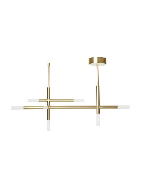 Velké stropní LED svítidlo Gratia, Zlatá, bílá, Š 76 cm, V 50 cm