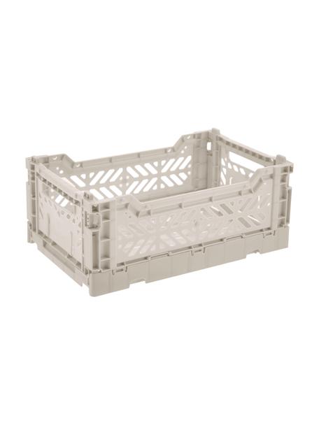 Petite boîte de rangement pliable Grey, Plastique, Gris clair, larg. 27 x haut. 11 cm