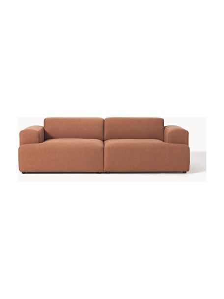 Sofá Melva (3 plazas), Tapizado: 100% poliéster Alta resis, Estructura: madera de pino y abeto ma, Patas: plástico., Tejido turrón, An 238 x F 101 cm