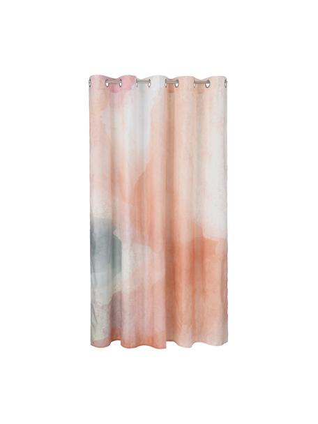 Rideau de douche motif abstrait Amelie, 100 % polyester, Multicolore, larg. 180 x long. 200 cm