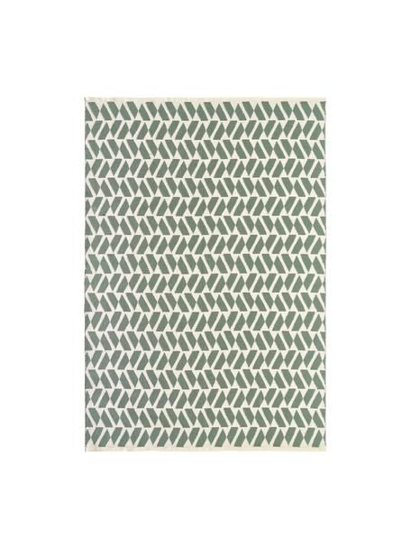 Tapis d'extérieur Bogota, 100 % polyester, certifié GRS

Le matériau est certifié STANDARD 100 by OEKO-TEX®, 21.HIN.56576, HOHENSTEIN HTTI, Vert, blanc crème, larg. 80 x long. 150 cm (taille XS)