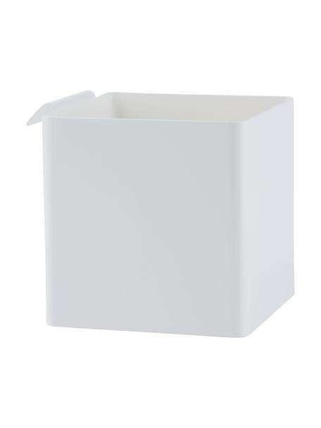 Oceľový kuchynský úložný box Flex, Potiahnutá oceľ, Biela, Š 11 x V 11 cm